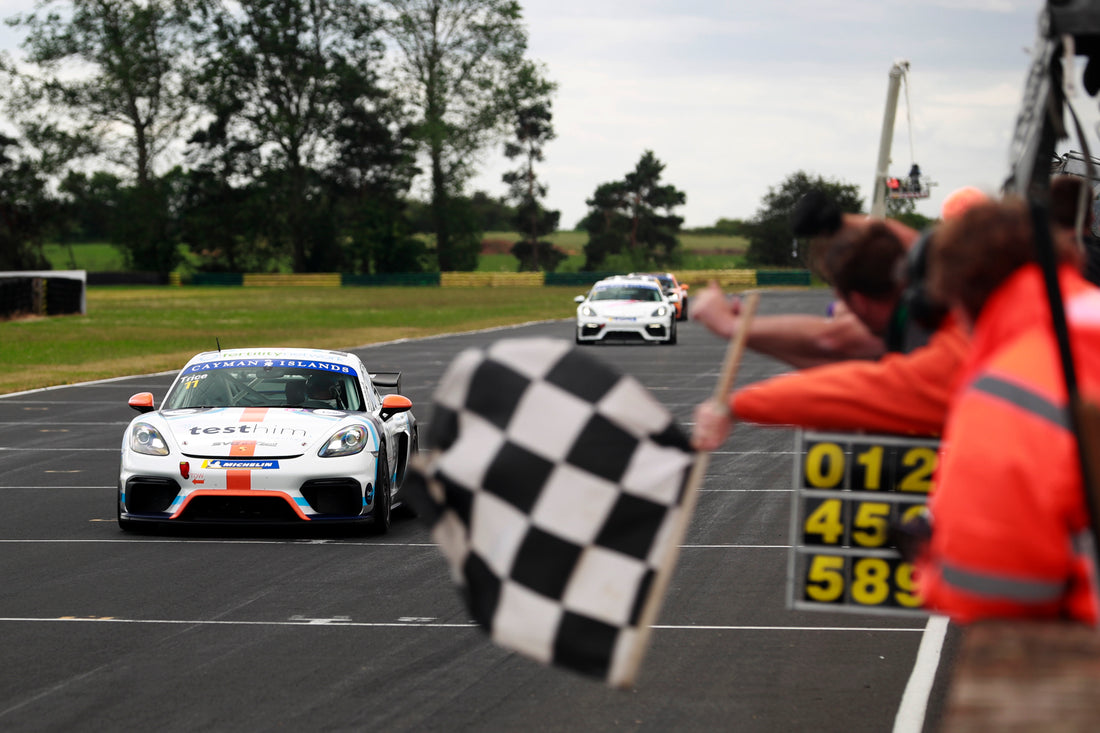 Trice claims maiden Porsche podium at Croft