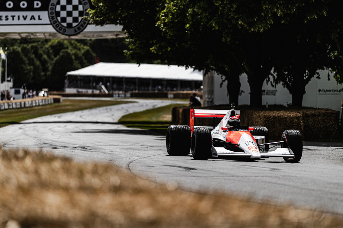 The McLaren memories Pirro relived at Goodwood